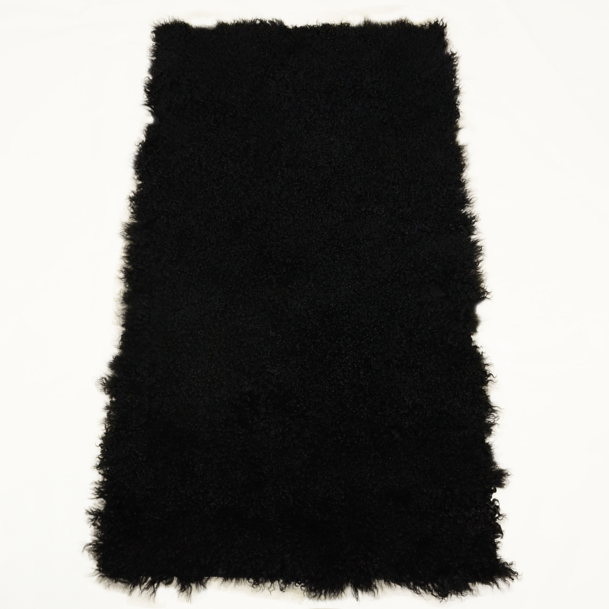 Kalgan Lamb Fur Plate Black