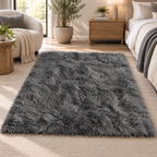 Mongolian/Tibetan Lamb Fur Rug – 5′ × 8′