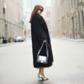 Tibetan Mongolian Lamb Fur Coat Black