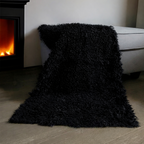 Kalgan Lamb Fur Plate Black
