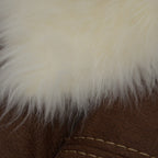 Cashmere Goat Fur Throw Blanket Natural White