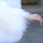 Tibetan Mongolian Lamb Fur Coat