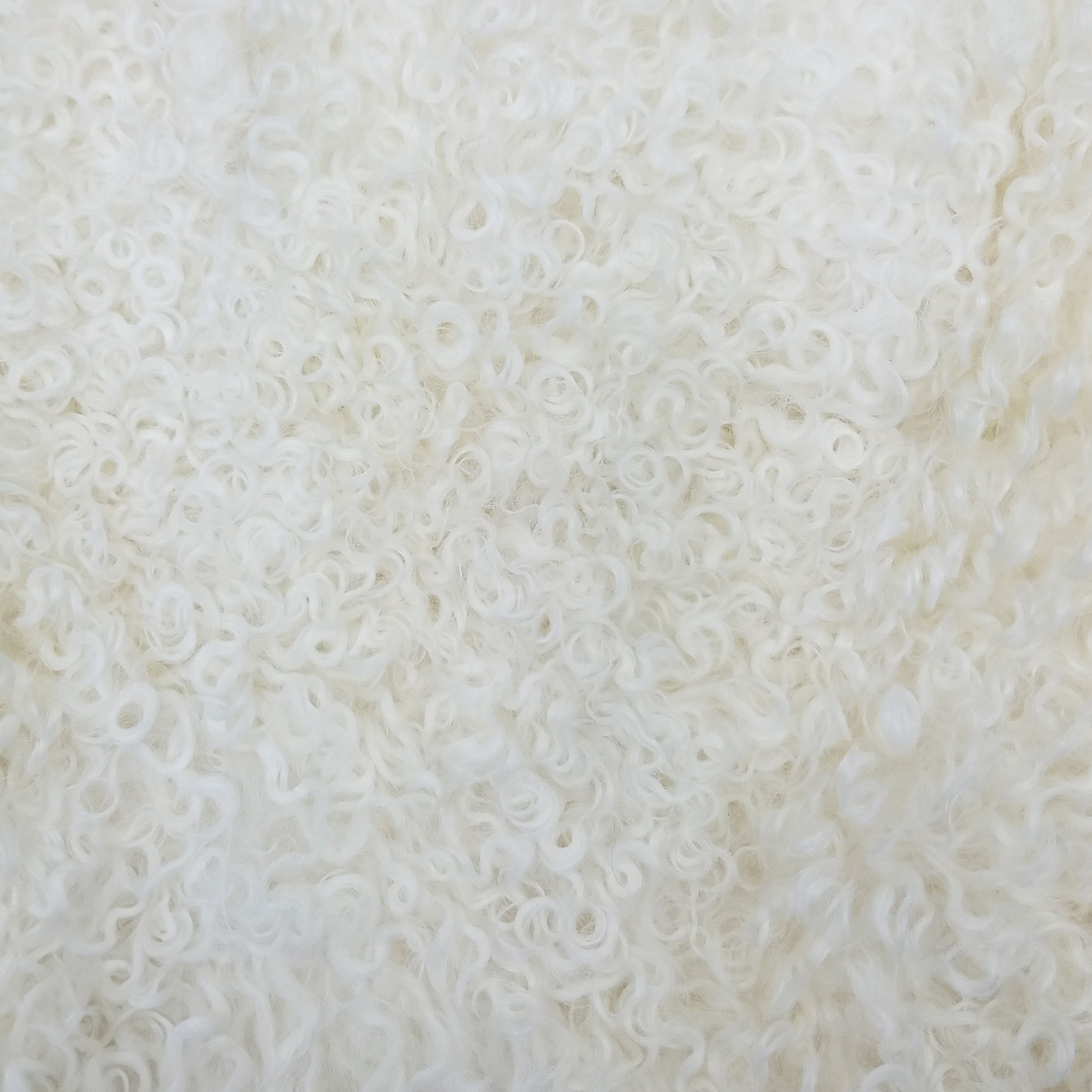 Kalgan Lamb Fur Pelt Natural White