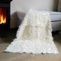 Kalgan Lamb Fur Plate 2' x 4' — Beige