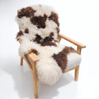 Tibetan Mongolian Lamb Fur Pelt Sheepskin Natural sopts