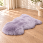 Purple Australian Sheepskin Single Pelt