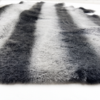 Australian Sheepskin Shearling Pelt - Stripe Design
