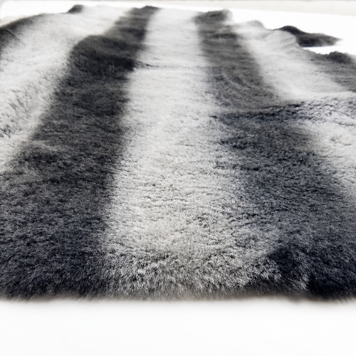 Australian Sheepskin Shearling Pelt - Stripe Design