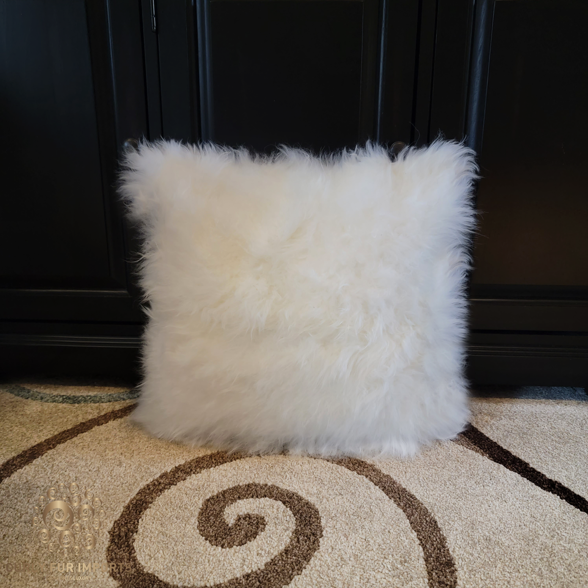 Cashmere Pillow Ultra Soft Silky Single Sided — White